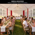 Wallaroo 4x8 Outdoor Event Wedding Marquee Tent Red