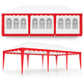 Wallaroo 4x8 Outdoor Event Wedding Marquee Tent Red