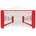 Wallaroo 4x8 Outdoor Event Wedding Marquee Tent Red