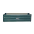 Wallaroo Garden Bed 120x60x30cm Galvanized Steel Green