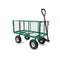 Wallaroo Steel Mesh Garden Trolley Cart Green