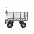Wallaroo Steel Mesh Garden Trolley Cart Hammer Grey