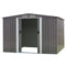 Wallaroo 8ft x 8ft Garden Shed Spire Roof Grey Storage