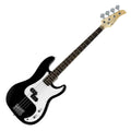Karrera 39in Electric Bass Guitar 4-String Full Size Black Tuner