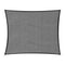 Wallaroo 2.5x2.5m Square Sun Shade Sail Grey Canopy