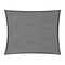 Wallaroo 5m Square Sun Shade Sail 280gsm Grey Outdoor Canopy