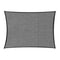 Wallaroo 5m x 7m Grey 280gsm Sun Shade Sail Canopy Outdoor