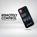 Pronti Electric Tower Heater 2000W Ceramic Portable Remote Black