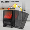 Pronti 2000W 3D Fire PTC Electric Portable Heater