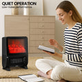 Pronti 2000W 3D Fire PTC Electric Portable Heater
