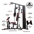 Powertrain JX-89 Multi Station Home Gym 68kg Weight Cable