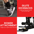 Powertrain JX-89 Multi Station Home Gym 68kg Weight Cable
