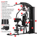 Powertrain Multi Gym 560 Home Gym with 90kg Weight Stack