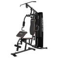 Powertrain Multi Station Home Gym 68kg Weights Preacher Curl Pad