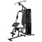 Powertrain Multi Station Home Gym 68kg Weights Preacher Curl Pad