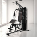 Powertrain Multi Station Home Gym 68kg Weights Preacher Curl Pad