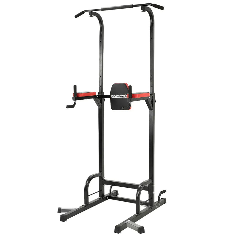 Powertrain Power Tower J06 Multifunction Strength Training Station with Pull-Up Bar Leg Raise Station Dip Bar