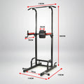 Powertrain Power Tower J06 Multifunction Strength Training Station with Pull-Up Bar Leg Raise Station Dip Bar