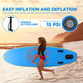 Kahuna Hana 10FT Inflatable Stand Up Paddle Board Set - Non-Slip iSUP Paddleboard with Backpack Paddle Pump Leash