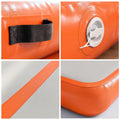 Powertrain Airtrack 20cm Thick 3m x 1m Inflatable Gymnastics Tumbling Mat Air Track - Orange