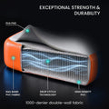 Powertrain Airtrack 20cm Thick 3m x 1m Inflatable Gymnastics Tumbling Mat Air Track - Orange