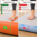 Powertrain Airtrack 20cm Thick 3m x 1m Inflatable Gymnastics Tumbling Mat Air Track - Orange