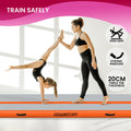 Powertrain Air Track Mat 3m x 1m 20cm Thick Gymnastics Tumbling