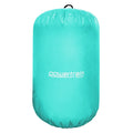 Powertrain Inflatable Air Barrel Gymnastics Roller 120cm x 75cm - Mint Green PVC Tumbling Mat for Flips & Balance