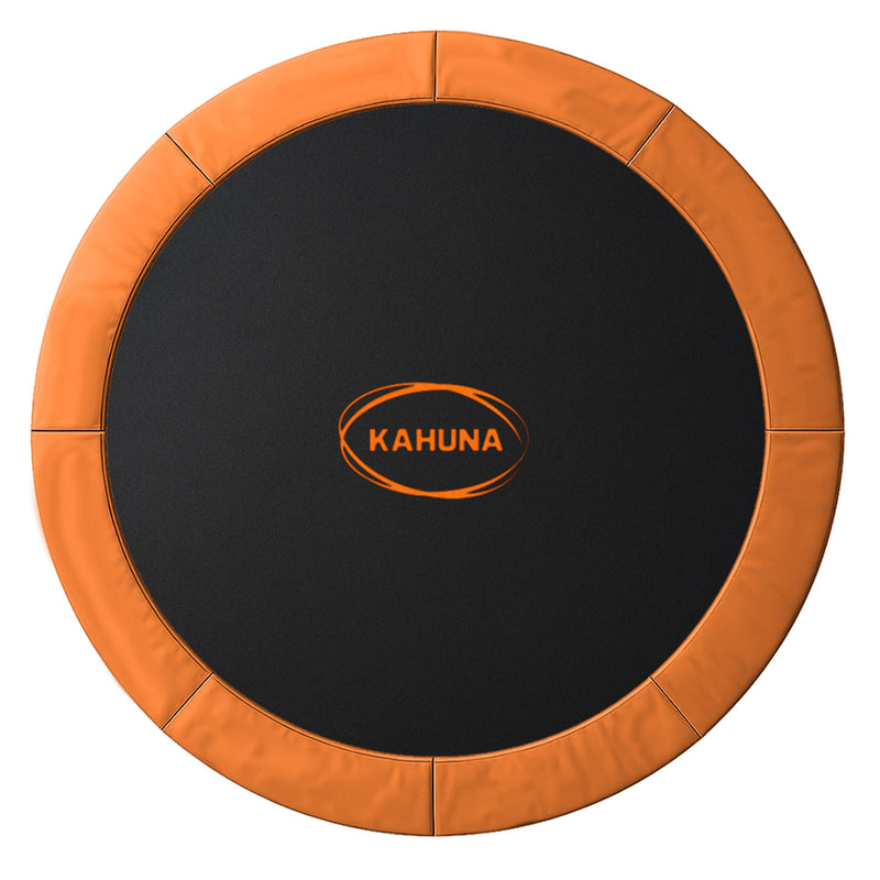 Kahuna 6ft Trampoline Safety Pad Orange Replacement Spring Cover