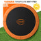 Kahuna 8ft Trampoline Safety Pad Spring Mat Cover Orange