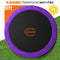 Kahuna 8ft Trampoline Safety Pad Spring Mat Cover Purple