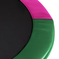Kahuna 8ft Trampoline Safety Pad Spring Cover Rainbow
