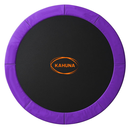 Kahuna 10ft Replacement Trampoline Safety Pad Cover and Jumping Spring Mat - Purple