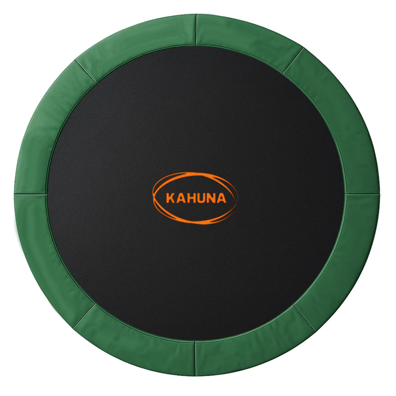 Kahuna 14ft Trampoline Safety Pad Spring Mat Cover Green