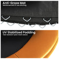 Kahuna 16ft Trampoline Safety Pad Orange Spring Mat Cover