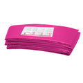 Kahuna 16ft Trampoline Safety Pad Spring Mat Pink Cover