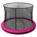 Kahuna 6ft Trampoline Pad Net Pink Safety Enclosure