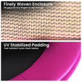 Kahuna 16ft Trampoline Pad Net Pink