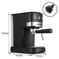 Pronti Kettle Toaster Espresso Machine 1.2L White Rose Gold Set