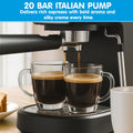 Pronti Kettle Toaster Espresso Machine 1.2L White Rose Gold Set
