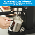 Pronti Kettle Toaster Espresso Machine 1.2L White Rose Gold Set