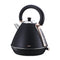 Pronti 1.7L Kettle Black Rose Trim Electric Stainless Steel