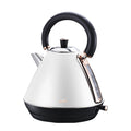 Pronti 1.7L Rose Trim Kettle White