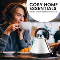 Pronti 1.7L Rose Trim Kettle White