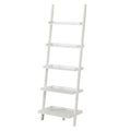 Sarantino Aster 5 Tier Ladder Shelf White