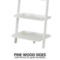 Sarantino Aster 5 Tier Ladder Shelf White