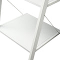 Sarantino Amelia 5-Tier Ladder Shelf White