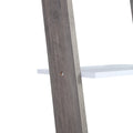 Sarantino Mira 5-Tier Ladder Shelf White Grey Oak