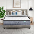 Laura Hill Essential Double Mattress Australian Made 5-Zone Pocket Spring High-Density Foam Bed