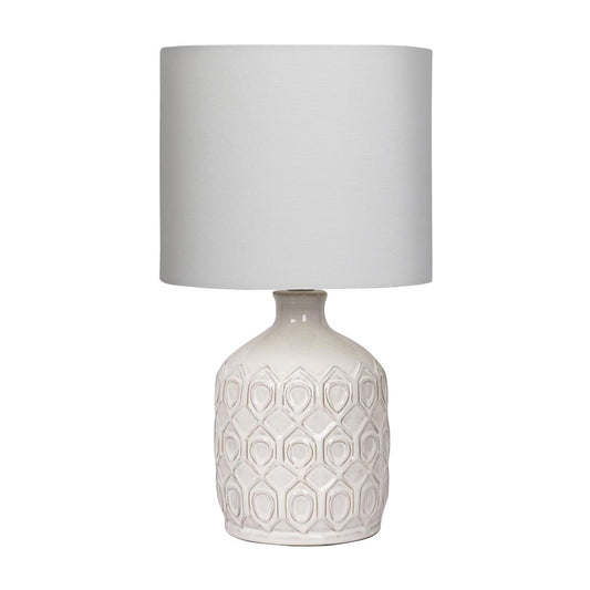 Sarantino Ceramic Table Lamp Cream